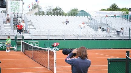 Les gradins de Roland-Garros sont encore loin d'être pleines