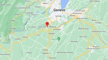 Saint-Julien-en-Genevois (Haute-Savoie). (GOOGLE MAPS)