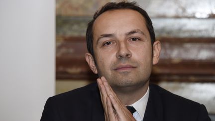 Sébastien Chenu, conseiller régional Front national des Hauts-de-France, le 12 décembre 2014 à Paris. (DOMINIQUE FAGET / AFP)