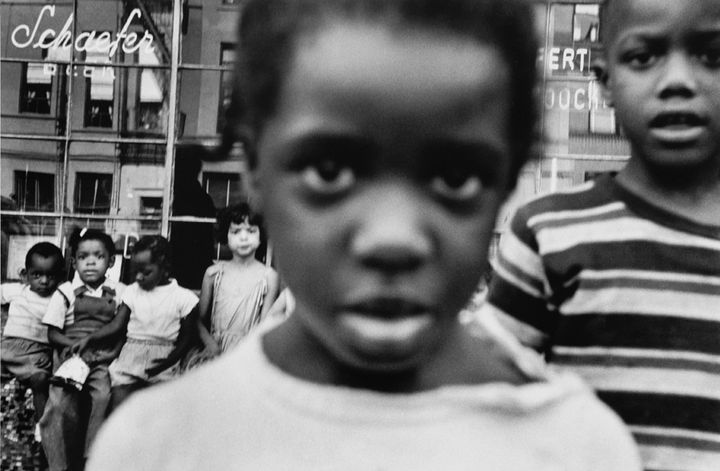 &nbsp; Close Up Harlem, New York, 1954-55  (©William Klein / Courtesy Galerie Le Réverbère, Lyon)