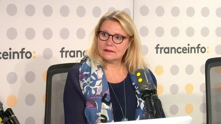 Dr Christelle Ratignier-Carbonneil, directrice générale de l’Agence nationale de sécurité du médicament, lundi 23 octobre 2023. (franceinfo/RADIOFRANCE)