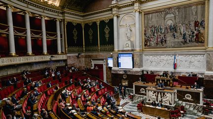 L'Assemblée nationale, le 7 décembre 2022. (MAXIME GRUSS / HANS LUCAS / AFP)