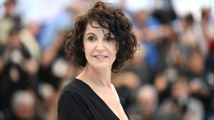 L'actrice française Zabou Breitman est co-réalisatrice du film d'animation Les hirondelles de Kaboul, en lice pour le prix Un certain regard.&nbsp; (LOIC VENANCE / AFP)