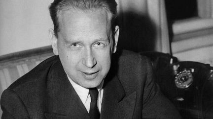 Dag Hammarskjöld, secrétaire général de l'ONU de 1953 à 1961. (AFP)