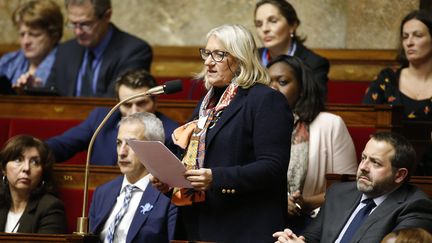 Martine Leguille-Balloy, députée LREM de la 4ème circonscription de la Vendée. (LEON TANGUY / MAXPPP)