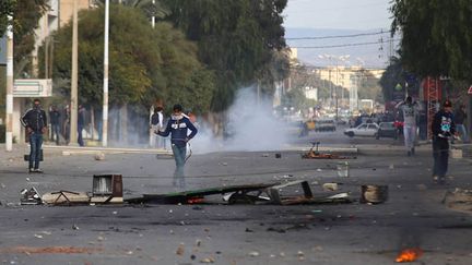 &nbsp; (La tension est montée à Kasserine où des affrontements se sont produits entre manifestants et forces de l'ordre © MaxPPP)