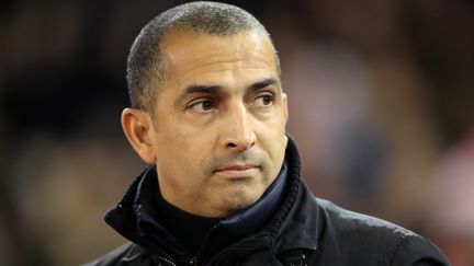 Sabri Lamouchi, alors manager de Nottingham Forest, le 6 mars 2020. (MIKE EGERTON / MAXPPP)