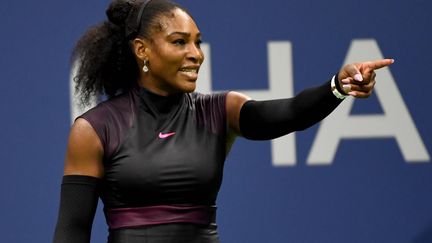 Serena Williams lors des quarts de finale du dernier US Open.