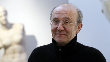 Le dessinateur belge Philippe Geluck, le 8 février 2016, à Paris. (FRANCOIS GUILLOT / AFP)