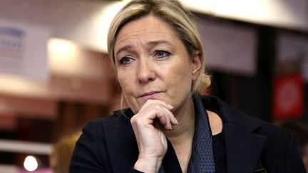 &nbsp; (Marine Le Pen accuse les banques françaises d'avoir refusé un prêt au FN  © Maxppp)