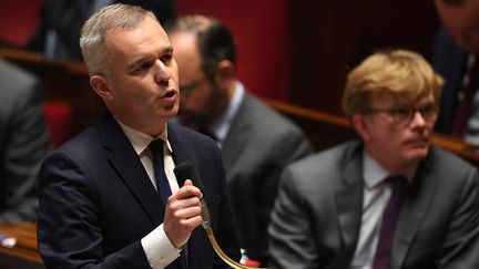 Le ministre de la Transition écologique, François de Rugy, le 23 janvier 2019 à Paris. (ERIC FEFERBERG / AFP)