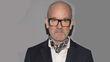 Michael Stipe, ancien leader du groupe américain R.E.M., le 8 mai 2019 à New York. (ANDY KROPA/AP/SIPA / AP)