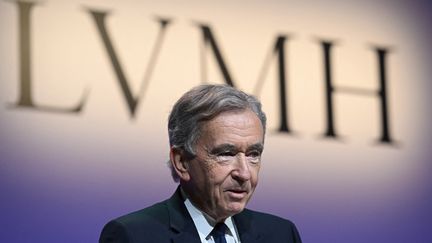 Bernard Arnault, le patron de LVMH (Louis Vuitton Moët Henessy). (AFP)