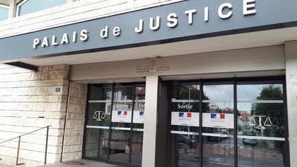 Le palais de justice de Bayonne (Pyrénées-Atlantiques), le 12 juillet 2021. (CÉLINE ARNAL / RADIO FRANCE)