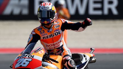 Le pilote espagnol de Honda, Dani Pedrosa (GABRIEL BOUYS / AFP)