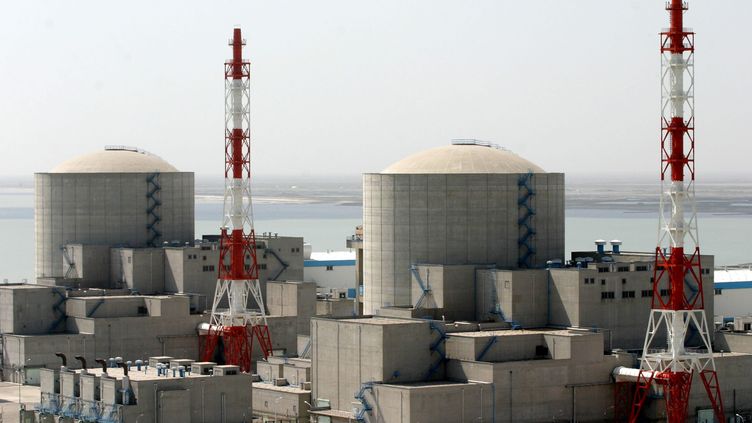 The Tianwan nuclear power plant, located on the coast of the Yellow Sea about 30 km from the city of Lianyungang, China.  (MAXPPP)