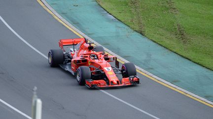 Le pilote allemand de Ferrari, Sebastian Vettel. (RECEP SAKAR / ANADOLU AGENCY)