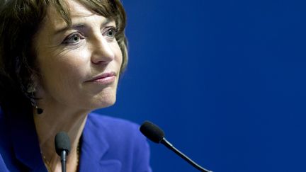 La ministre de la Sant&eacute;, Marisol Touraine, le 16 octobre 2014 &agrave; Paris. (KENZO TRIBOUILLARD / AFP)