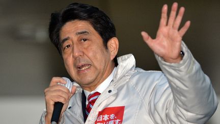 Shinzo Abe, le 15 d&eacute;cembre 2012. (YOSHIKAZU TSUNO / AFP)