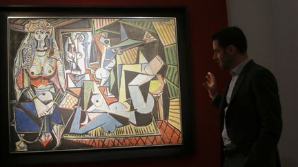 "Les Femmes d'Alger (version "O")" de Picasso chez Christie's en mai 2015.
 (Eduardo Munoz Alvarez / AFP)