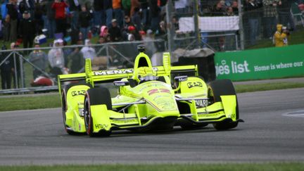 Simon Pagenaud favori des 500 miles d'Indianapolis (AMY FREDERICK / MAXPPP)