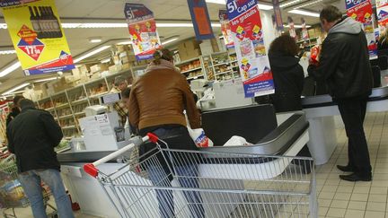 Un supermarch&eacute; &agrave; Toulon (Var), le 24 janvier 2009. (LAURENT MARTINAT / MAXPPP)