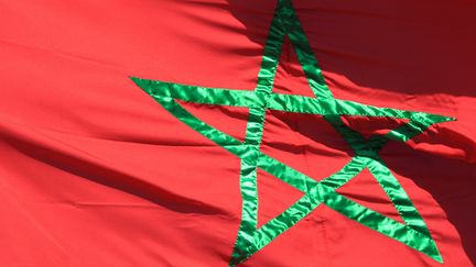 Le drapeau marocain, le 21 décembre 2010. (MAXPPP)