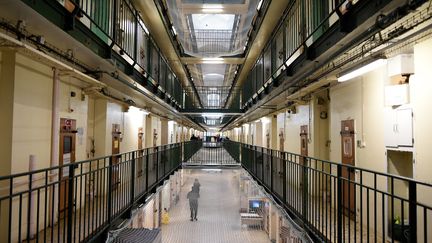 Dans la prison de Fresnes dans le Val-de-Marne, le 11 janvier 2018 (photo d'illustration) (STEPHANE DE SAKUTIN / AFP)