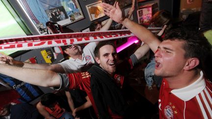 La joie des supporters bavarois (TOBIAS HASE / DPA)