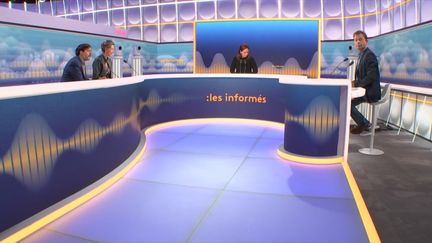 Le plateau des informés du matin du 25 septembre 2024. (FRANCEINFO / RADIO FRANCE)