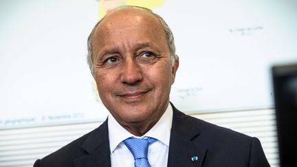 &nbsp; (laurent Fabius est le premier ministre du gouvernement à s'être inscrit sur Twitter © MAXPPP)