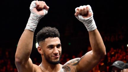 Le boxeur Tony Yoka était victime d'un chantage à l'adultère. (CHRISTOPHE SIMON / AFP)