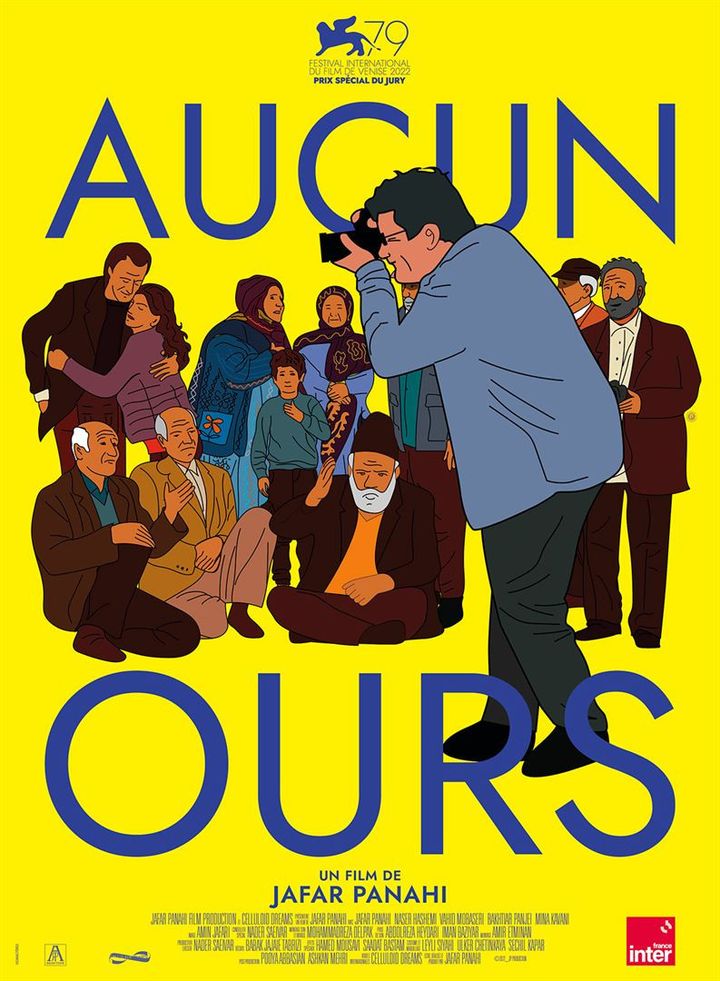 L'affiche d'"Aucun ours" de Jafar Panahi (2022). (ARP Sélection)