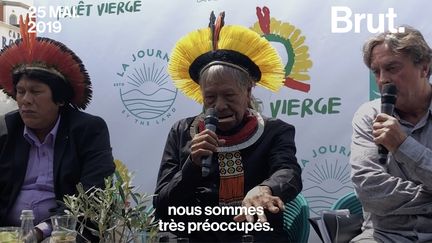 Raoni, figure internationale de la défense de l'Amazonie, a entamé sa neuvième tournée européenne alors que la politique du président brésilien Jair Bolsonaro ravive les inquiétudes.