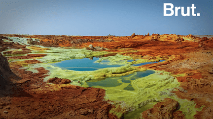 Brut : volcan Dallol