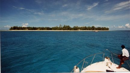 L'&icirc;le d'Arros, dans les Seychelles, avait &eacute;t&eacute;&nbsp;achet&eacute;e pour 18 millions de dollars en 1998 par la famille Bettencourt. (CITIZENSIDE / AFP)