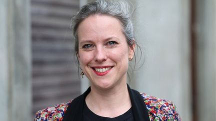 La candidate du Nouveau Front populaire (NFP) à Matignon, Lucie Castets, le 27 juillet 2024. (FRANCOIS LO PRESTI / AFP)