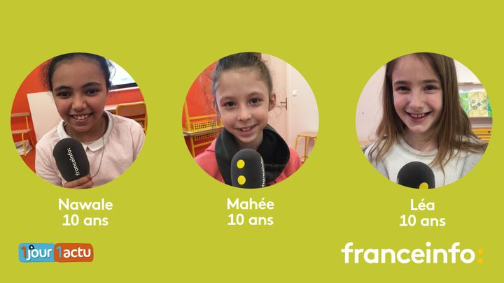 Franceinfo junior, une émission en partenariat avec le magazine et site d'actualités pour enfants, 1jour1actu et 1jour1actu.com. (ESTELLE FAURE / FRANCEINFO - RADIOFRANCE)