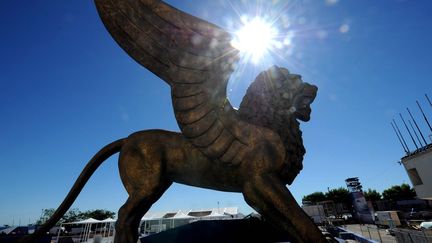 Le lion de la place Saint-Marc à Venise
 (TIZIANA FABI/AFP)