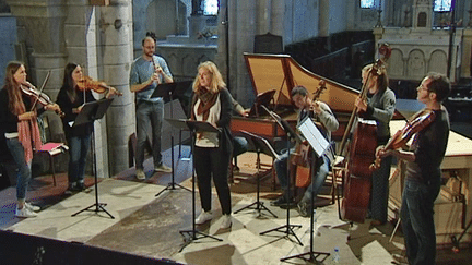 L'Escadron volant de la reine en répétitions à Herment (Puy-du-Dôle)
 (France 3 / culturebox / capture d&#039;écran)