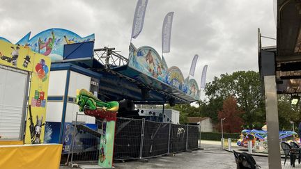 Un accident s'est produit ce dimanche 9 octobre à la fête foraine de Saintes. (LISE DUSSAUT / RADIO FRANCE)