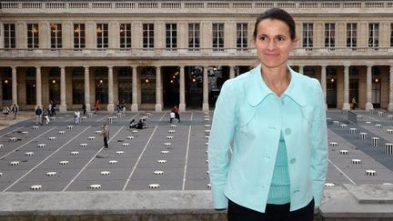 Aurélie Filippetti au ministère  rue de Valois le 19 juin 2013.
 (Pierre Andrieu / AFP)