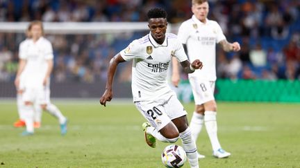 Vinicius Junior lors d'un match entre le Real Madrid et Getafe, le 13 mai 2023. (OSCAR BARROSO / SPAIN DPPI)