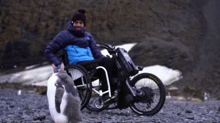 Antarctique : un aventurier tétraplégique se lance à la conquête du continent blanc (FRANCE 3)