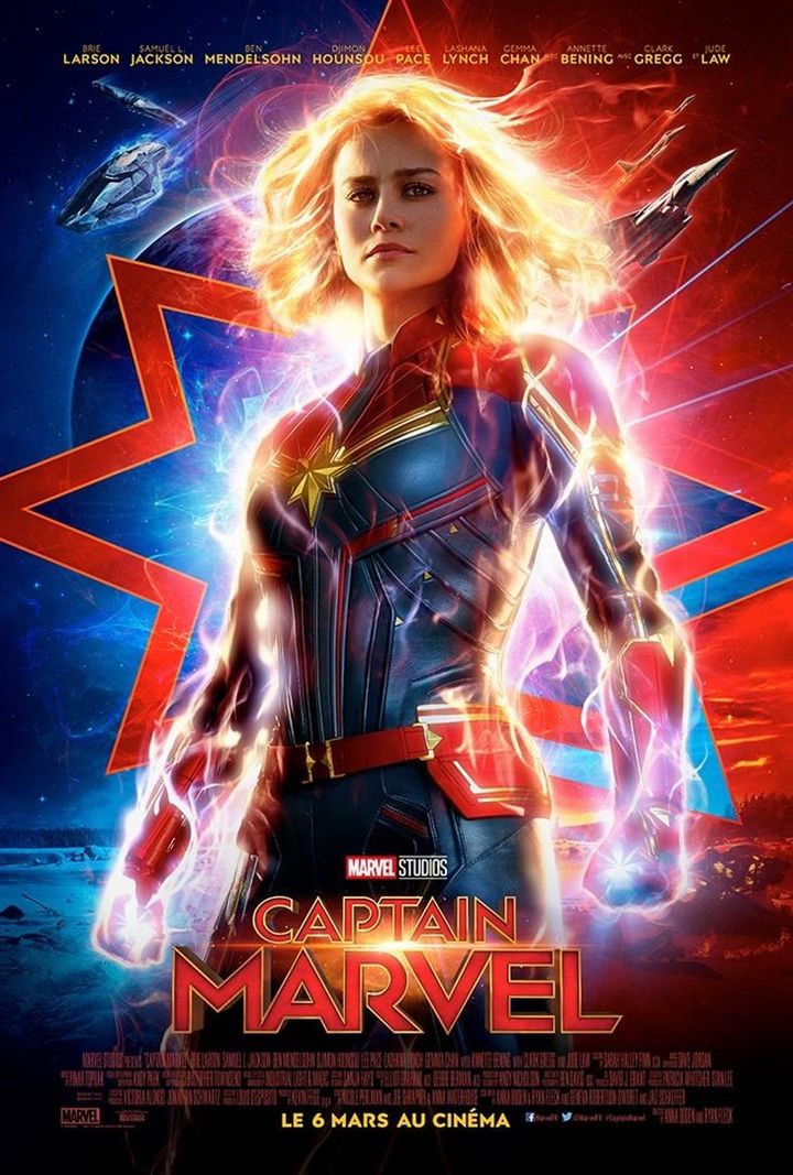 "Captain Marvel" : l'affiche
 ( The Walt Disney Company France )