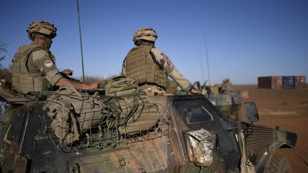 Des soldats français au Mali en janvier 2017. (STEPHANE DE SAKUTIN / AFP)