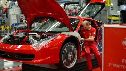 3000 salariés travaillent à l'usine Ferrari de Maranello en Italie (AFP/Gabriel Bouys)