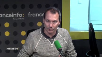 David Cormand, secrétaire national d'Europe Ecologie - les Verts, invité de franceinfo le 18 mai 2018. (FRANCEINFO / RADIOFRANCE)