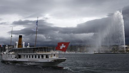 &nbsp; (© Maxppp - Le jet d'eau de Genève)