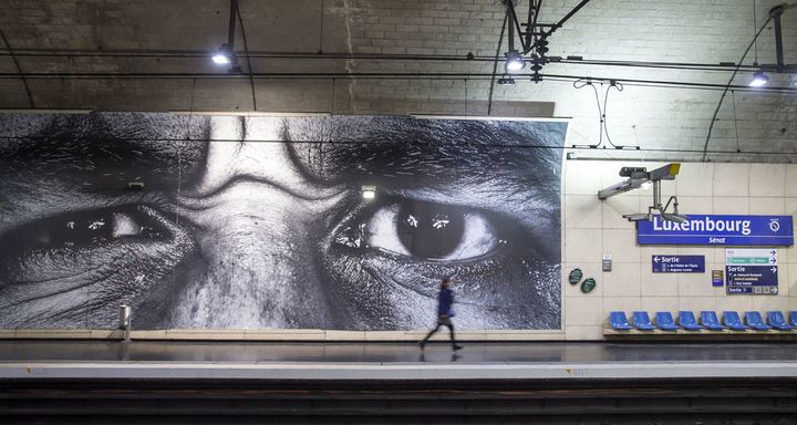 JR dans le RER, à la station Luxembourg
 (RATP - Denis Sutton)